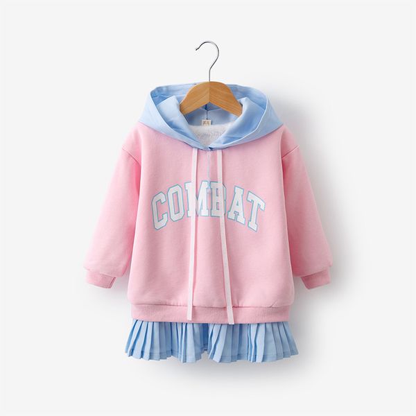 bibicola children sweater autumn winter long sleeve sport pullover for girls letter velvet hooded clothing kids warm sweater, Blue
bibicola children sweater autumn winter long sleeve sport pullover for girls letter velvet hooded clothing kids warm sweater, Blue