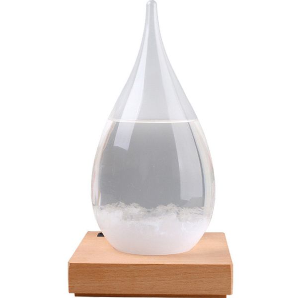 Weather Forecast Crystal Tempo 17.5*8cm Drops Water Shape Storm Glass Weather Predictor Bottle Christmas Craft Arts Gifts
Weather Forecast Crystal Tempo 17.5*8cm Drops Water Shape Storm Glass Weather Predictor Bottle Christmas Craft Arts Gifts