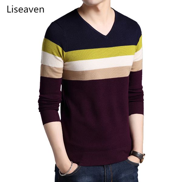 liseaven sweater men cashmere pullovers christmas sweater mens knitted sweaters pull homme, White;black
liseaven sweater men cashmere pullovers christmas sweater mens knitted sweaters pull homme, White;black