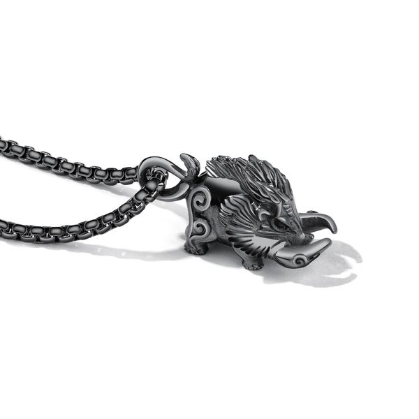 fashion jewelry men animal pendant necklace box chain male stainless steel wild boar necklaces pendants for men black/silver/gold color
fashion jewelry men animal pendant necklace box chain male stainless steel wild boar necklaces pendants for men black/silver/gold color