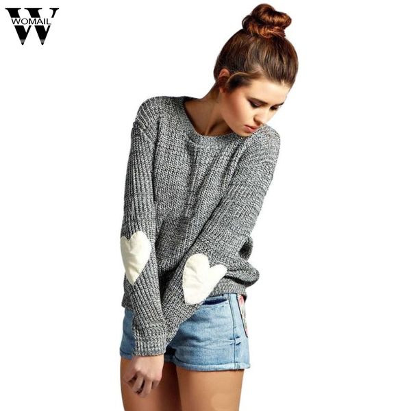 charmdemon women hearted sleeve loose cardigan knitted sweater jumper knitwear outwear coat nr8, White;black
charmdemon women hearted sleeve loose cardigan knitted sweater jumper knitwear outwear coat nr8, White;black