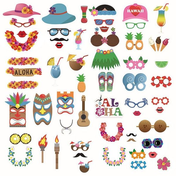 60pcs/lot new creative hawaii summer party funny p booth props wedding birthday decoration diy pgraph tools
60pcs/lot new creative hawaii summer party funny p booth props wedding birthday decoration diy pgraph tools