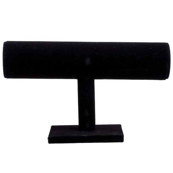 ycys-black velvet bangle bracelet jewelry chain watch t-bar display stand holder rack, Black;blue
ycys-black velvet bangle bracelet jewelry chain watch t-bar display stand holder rack, Black;blue