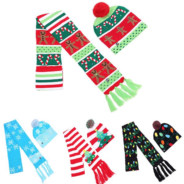 christmas scarf+hats set knitting santa led hat warm winter adults children xmas tree snowflake muffler cap christmas supplies tc1023 50set
christmas scarf+hats set knitting santa led hat warm winter adults children xmas tree snowflake muffler cap christmas supplies tc1023 50set