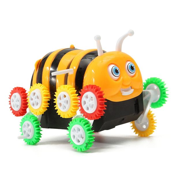 Electric tip lorry toy Cute Funny Colorful Cartoon Bee Bucket Stunt car tipper Automatic Flip Electic12 wheels Dumpers kids Infant Gift 010
Electric tip lorry toy Cute Funny Colorful Cartoon Bee Bucket Stunt car tipper Automatic Flip Electic12 wheels Dumpers kids Infant Gift 010
