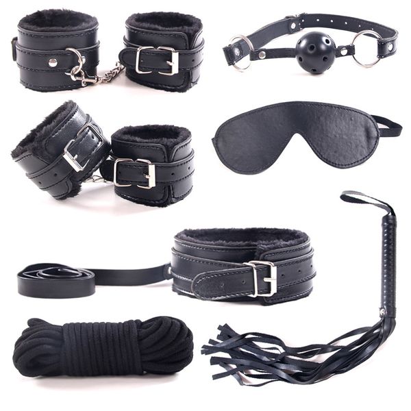 handcuffs whip collar mouth gag game toy wedding for sexuelstoys fetish for restraint couples favor adults party 7pcs/setjouets l krng
handcuffs whip collar mouth gag game toy wedding for sexuelstoys fetish for restraint couples favor adults party 7pcs/setjouets l krng