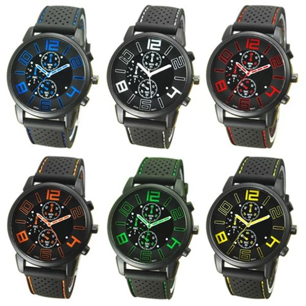 mens outdoor fashion watch casual quartz analog silicone stainless steel dial sports wrist watch, Slivery;brown
mens outdoor fashion watch casual quartz analog silicone stainless steel dial sports wrist watch, Slivery;brown