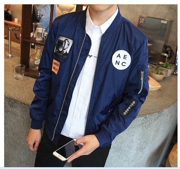 letter fashion men bomber jacket hip hop patch designs slim fit pilot bomber jacket coat men jackets plus size 4xl, Black;brown
letter fashion men bomber jacket hip hop patch designs slim fit pilot bomber jacket coat men jackets plus size 4xl, Black;brown