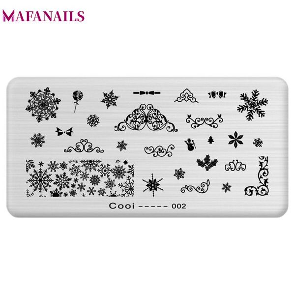 1pc rectangle nail stamping plate snowflake bow tie design image print plate for manicure stencils nail art steel template cooi2, White
1pc rectangle nail stamping plate snowflake bow tie design image print plate for manicure stencils nail art steel template cooi2, White