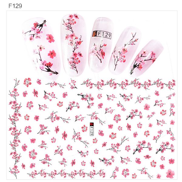 bluezoo 1sheet diy flower colorful nail stickers cartoon water sticker transfer full cover tips nails accesseries nail decals, Black
bluezoo 1sheet diy flower colorful nail stickers cartoon water sticker transfer full cover tips nails accesseries nail decals, Black
