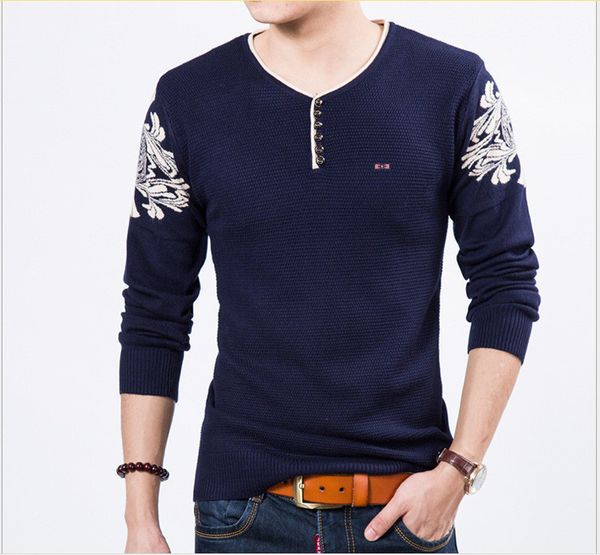 new style eden park autumn casual fashion mens o-neck sweater slim fit knitting pullover plus size men's sweater, White;black
new style eden park autumn casual fashion mens o-neck sweater slim fit knitting pullover plus size men's sweater, White;black