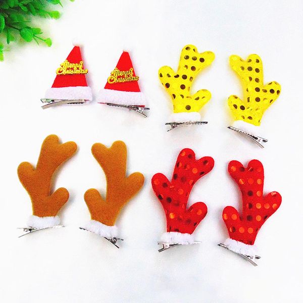 christmas hair clips cute santa hat elk horns christmas hairpin christmas hairpins hair accessories 10pairs, Golden;silver
christmas hair clips cute santa hat elk horns christmas hairpin christmas hairpins hair accessories 10pairs, Golden;silver