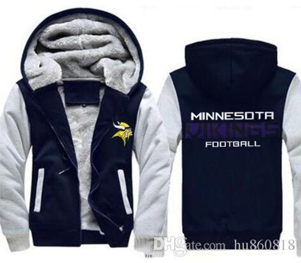 new dropshipping minnesota sweatshirt warm fleece thicken vikings hoody jacket zipper coat hoodies & sweatshirts up-to-date jacket, Blue;black
new dropshipping minnesota sweatshirt warm fleece thicken vikings hoody jacket zipper coat hoodies & sweatshirts up-to-date jacket, Blue;black
