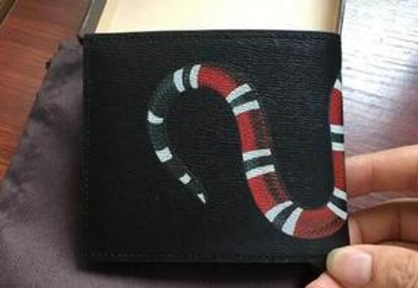 Mens Brand Wallet, Men's Leather With Wallets For Men Purse Wallet Men Wallet with box dust bag