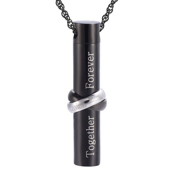 ijd9944 cremation jewelry stainless steel black perfume bottle cremation necklace for ashes, Silver
ijd9944 cremation jewelry stainless steel black perfume bottle cremation necklace for ashes, Silver