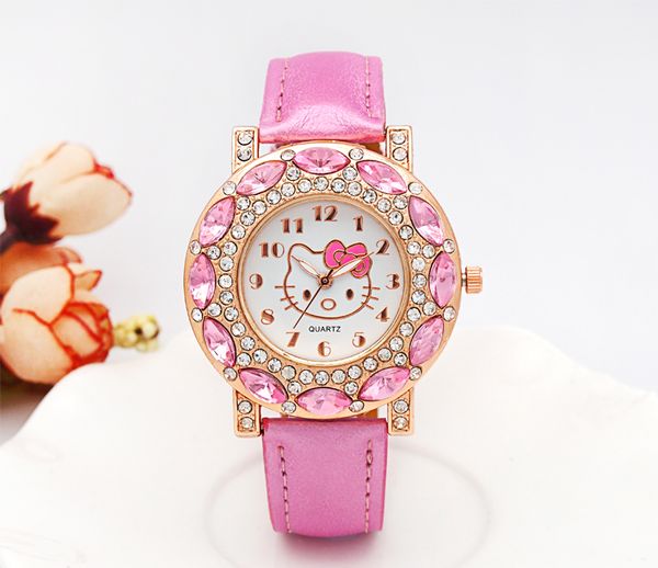 Горячие Продажи Прекрасный Hello Kitty Watch Дети Девушки Женщины Мода Кристалл Платье К
Горячие Продажи Прекрасный Hello Kitty Watch Дети Девушки Женщины Мода Кристалл Платье К