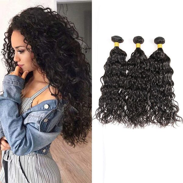 malaysian unprocessed human hair 3 bundles water wave 3 pieces one set 8-28inch wet and wavy natural color, Black
malaysian unprocessed human hair 3 bundles water wave 3 pieces one set 8-28inch wet and wavy natural color, Black