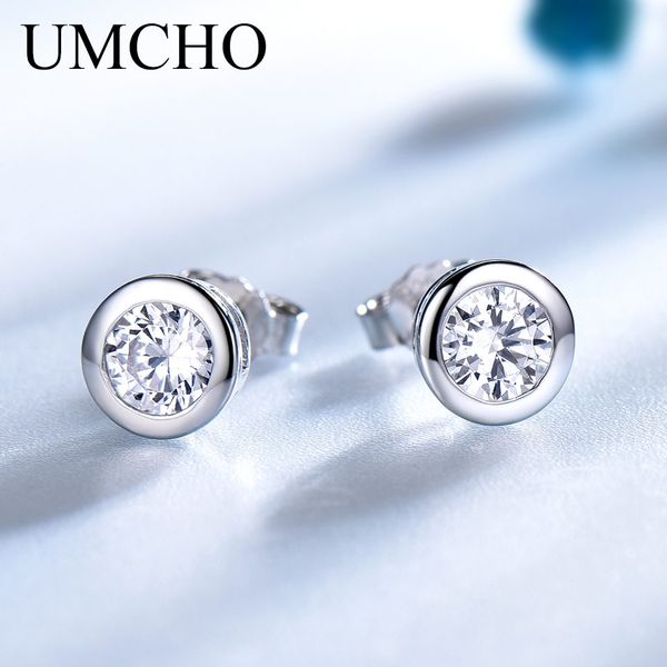 umcho solid real 925 sterling silver jewelry fine stud earrings for women elegant anniversary wedding gifts fine jewelry, Golden;silver
umcho solid real 925 sterling silver jewelry fine stud earrings for women elegant anniversary wedding gifts fine jewelry, Golden;silver