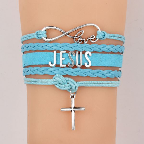 ncrhgl infinity love jesus bracelet bangles cross charm braided pu leather bracelets jewelry for men women 2018 drop shipping, Black
ncrhgl infinity love jesus bracelet bangles cross charm braided pu leather bracelets jewelry for men women 2018 drop shipping, Black