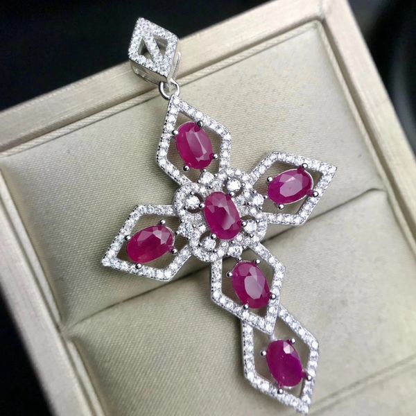 natural red ruby cross pendant necklaces natural gemstone pendant s925 silver elegant personality women party luck fine jewelery
natural red ruby cross pendant necklaces natural gemstone pendant s925 silver elegant personality women party luck fine jewelery