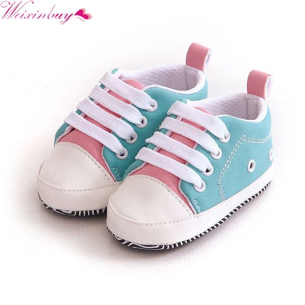 2018 lovely baby sneakers newborn baby crib shoes girls toddler laces soft sole shoes for christmas giftm1
2018 lovely baby sneakers newborn baby crib shoes girls toddler laces soft sole shoes for christmas giftm1