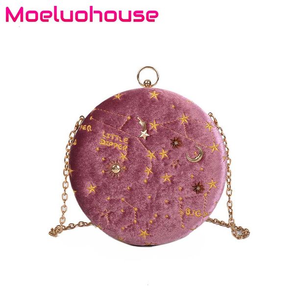 moeluohouse embroidery letter starry sky women girl round shoulder crossbody messenger bag zipper string circular korean style
moeluohouse embroidery letter starry sky women girl round shoulder crossbody messenger bag zipper string circular korean style