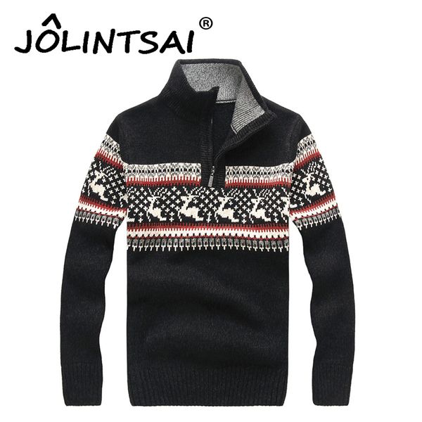 2017 winter new thicken male sweater men clothing casual pullover men christmas sweater knitted with deer, White;black
2017 winter new thicken male sweater men clothing casual pullover men christmas sweater knitted with deer, White;black