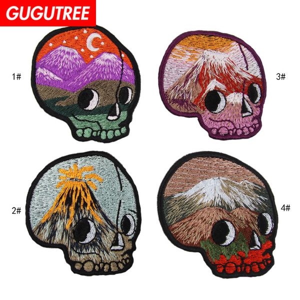 gugutree embroidery skull patches cartoon patches badges applique patches for clothing sp-67, Black
gugutree embroidery skull patches cartoon patches badges applique patches for clothing sp-67, Black