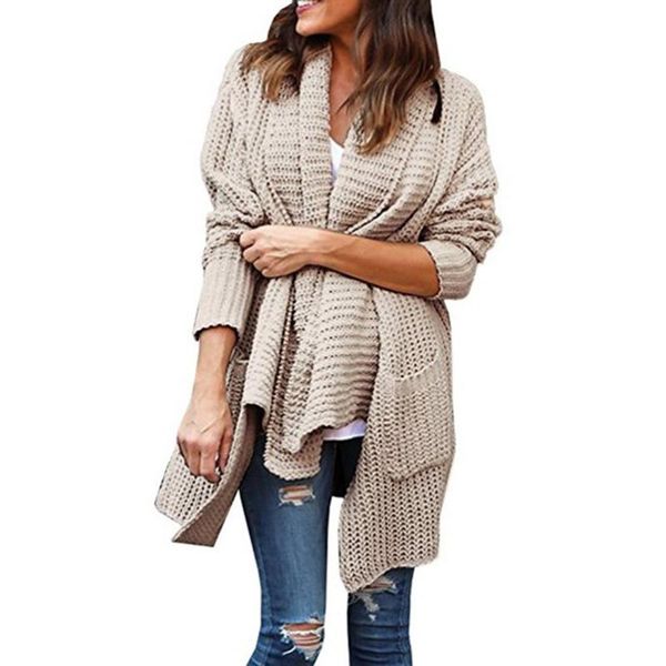 missky women sweater solid color knitwear baggy large size sweater double pocket irregular lapel cardigan, White;black
missky women sweater solid color knitwear baggy large size sweater double pocket irregular lapel cardigan, White;black
