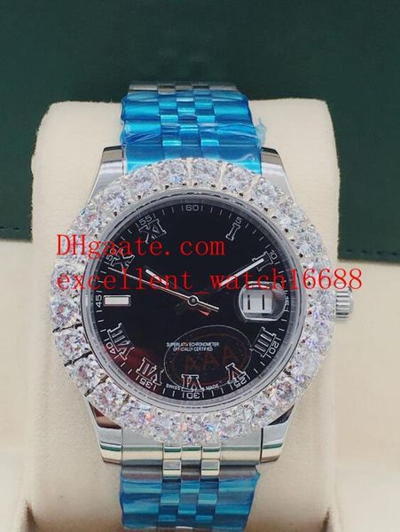 sell mens watches 44 mm 126334 day date 18k platinum diamond bezel roman black dial asia 2813 automatic mechanical mens watch watche, Slivery;brown
sell mens watches 44 mm 126334 day date 18k platinum diamond bezel roman black dial asia 2813 automatic mechanical mens watch watche, Slivery;brown