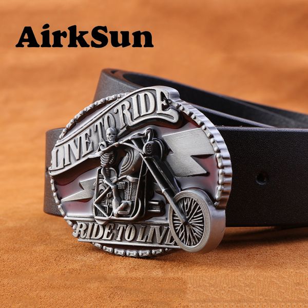 airksun 2017 punk motorcycle buckle designer mens belts for cowskin genuine leather tactical big size solid belt men cinto 130cm, Black;brown
airksun 2017 punk motorcycle buckle designer mens belts for cowskin genuine leather tactical big size solid belt men cinto 130cm, Black;brown