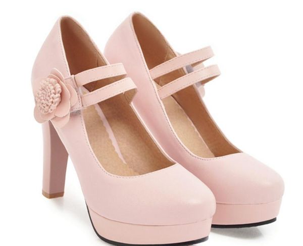 send spring and autumn new style waterproof platform high heels coarse heel female single shoes, Black
send spring and autumn new style waterproof platform high heels coarse heel female single shoes, Black