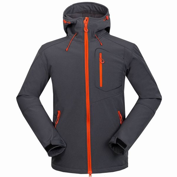 new style men hiking jacket windproof soft shell jacket softshell men thermal fleece breathable skiing climbing jacket, Black;brown
new style men hiking jacket windproof soft shell jacket softshell men thermal fleece breathable skiing climbing jacket, Black;brown