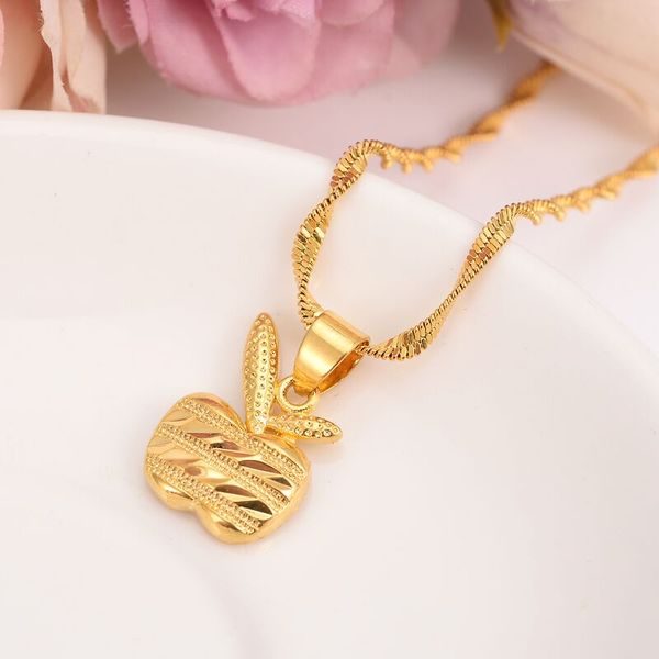 new christmas solid gold gf apple women bridal jewelry set pendant earrings african girls women kids wedding jewelry gift, Silver
new christmas solid gold gf apple women bridal jewelry set pendant earrings african girls women kids wedding jewelry gift, Silver
