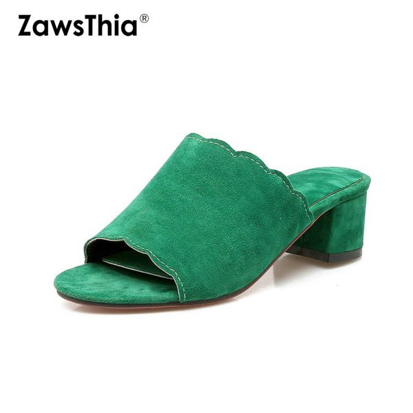 zawsthia fashion block high heels summer green orange blue woman sandals open toe slip-on lady slippers women mules slides shoes, Black
zawsthia fashion block high heels summer green orange blue woman sandals open toe slip-on lady slippers women mules slides shoes, Black