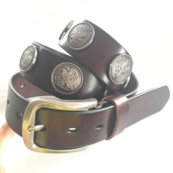 belt punk rock genuine leather hip hop men 2018 casual for jean waistband man wide waist ladies belt streetwear, Black;brown
belt punk rock genuine leather hip hop men 2018 casual for jean waistband man wide waist ladies belt streetwear, Black;brown