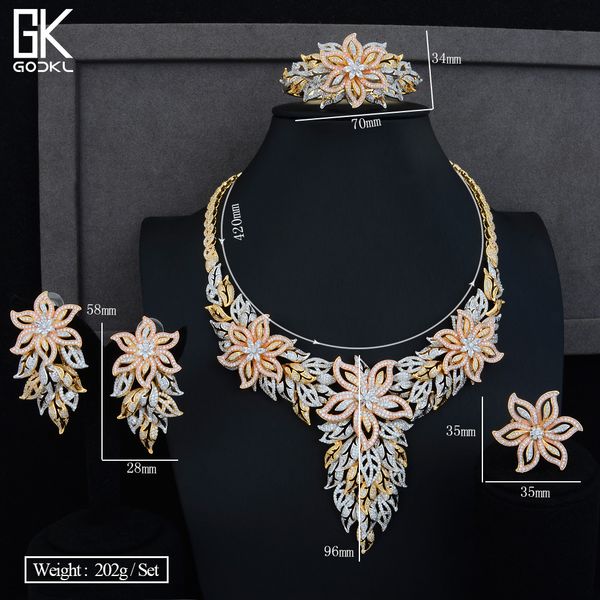 godki luxury flowers 4pcs african lariat jewelry sets for women wedding cubic zircon crystal cz dubai silver bridal jewelry sets
godki luxury flowers 4pcs african lariat jewelry sets for women wedding cubic zircon crystal cz dubai silver bridal jewelry sets
