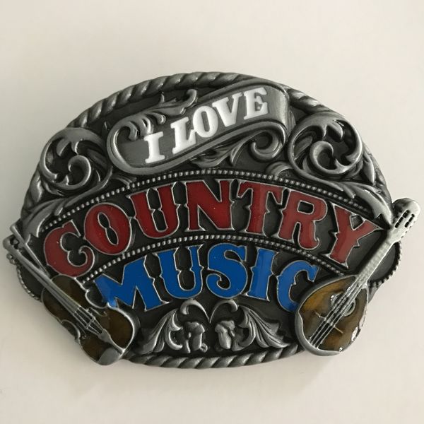 1 pcs i love country music buckle hebillas cinturon men's western cowboy metal belt buckle fit 4cm wide belts, Slivery;black
1 pcs i love country music buckle hebillas cinturon men's western cowboy metal belt buckle fit 4cm wide belts, Slivery;black