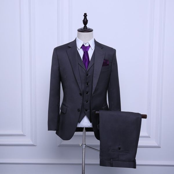 charcoal grey groom tuxedos man blazer two button side vent men business dinner prom suit(jacket+pants+tie+vest) 173, Black;gray
charcoal grey groom tuxedos man blazer two button side vent men business dinner prom suit(jacket+pants+tie+vest) 173, Black;gray