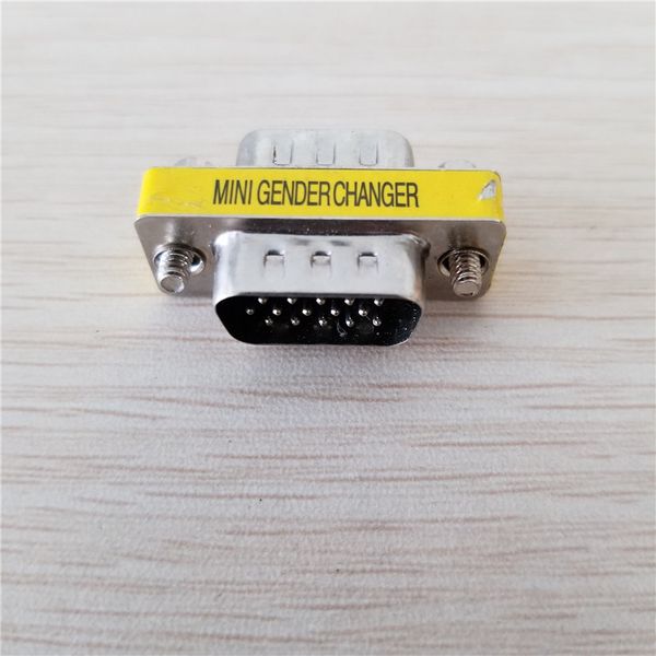 wholesale 100pcs/lot 15pin vga adapter connector plug male to male for computer graphics display video
wholesale 100pcs/lot 15pin vga adapter connector plug male to male for computer graphics display video