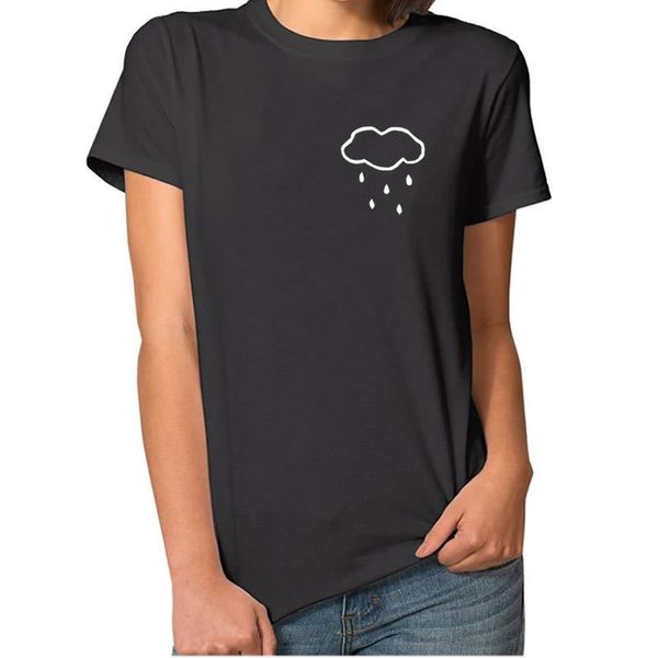 2018 new fashion cloud rain print t-shirt female harajuku o-neeck short sleeve summer casual t shirt for woman, White
2018 new fashion cloud rain print t-shirt female harajuku o-neeck short sleeve summer casual t shirt for woman, White