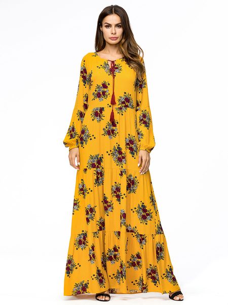 187200 kaftans autumn new tall woman long sleeve high waist large swing dress long skirt robe musulmane de femmes baju muslim dubai fashio, Red
187200 kaftans autumn new tall woman long sleeve high waist large swing dress long skirt robe musulmane de femmes baju muslim dubai fashio, Red