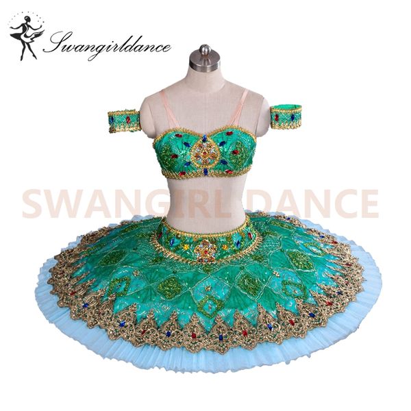 green gold women clssical ballet tutu costume la corsaire platter tutu pancakebt8982a, Black;red
green gold women clssical ballet tutu costume la corsaire platter tutu pancakebt8982a, Black;red