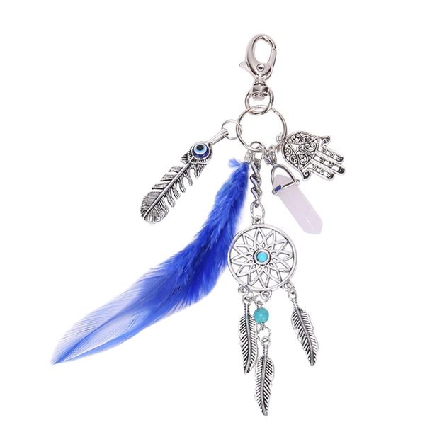 feathers tassel tai chi gossip key ring fashion jewelry feather keychain for women, Silver
feathers tassel tai chi gossip key ring fashion jewelry feather keychain for women, Silver