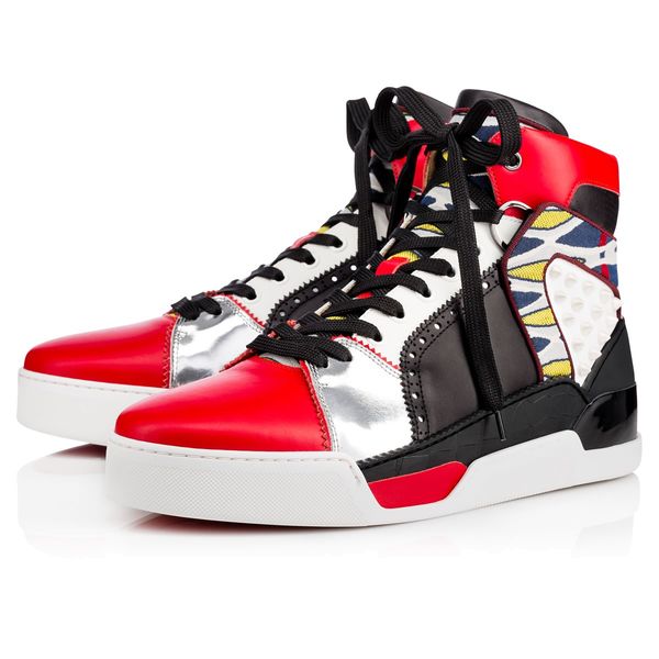 High top + luxurious Loubikick Flat Red Bottom Sneaker Shoes For Men,Women Spikes Outdoor Party Fashion Casual Walking Shoes
High top + luxurious Loubikick Flat Red Bottom Sneaker Shoes For Men,Women Spikes Outdoor Party Fashion Casual Walking Shoes