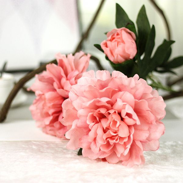 2pcs/lot 90cm long shoot big peony artificial fake silk pvc flower wedding party home decoration restaurant decorative flower
2pcs/lot 90cm long shoot big peony artificial fake silk pvc flower wedding party home decoration restaurant decorative flower