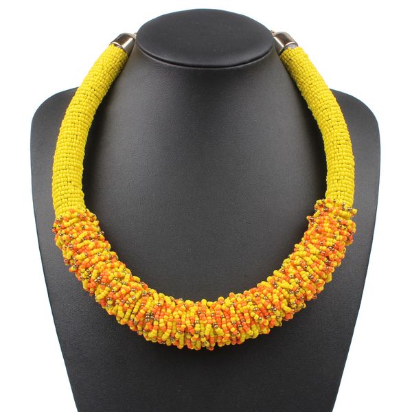 whole salebohemian choker handmade millet bead woven women short necklace small collar necklaces fashion ethnic jewelry, Golden;silver
whole salebohemian choker handmade millet bead woven women short necklace small collar necklaces fashion ethnic jewelry, Golden;silver
