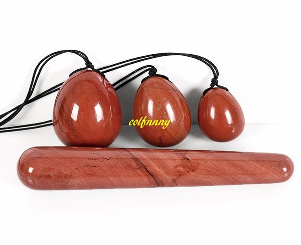 10sets/lot 4pcs red stone yoni egg crystal massage wands jade eggs for women kegel exercise vaginal muscles health care massager
10sets/lot 4pcs red stone yoni egg crystal massage wands jade eggs for women kegel exercise vaginal muscles health care massager