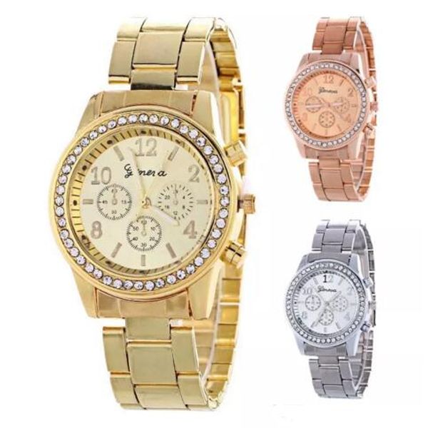 women geneva metal steel alloy watch fashion luxury ladies dress quartz diamond analog gift mens watches 3 colors, Slivery;brown
women geneva metal steel alloy watch fashion luxury ladies dress quartz diamond analog gift mens watches 3 colors, Slivery;brown