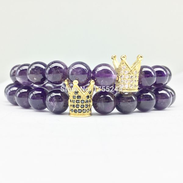 cz0037 on sale 2018 crown bracelet natural a methyst purple crystal bohemia style bracelet energy stone balance, Black
cz0037 on sale 2018 crown bracelet natural a methyst purple crystal bohemia style bracelet energy stone balance, Black